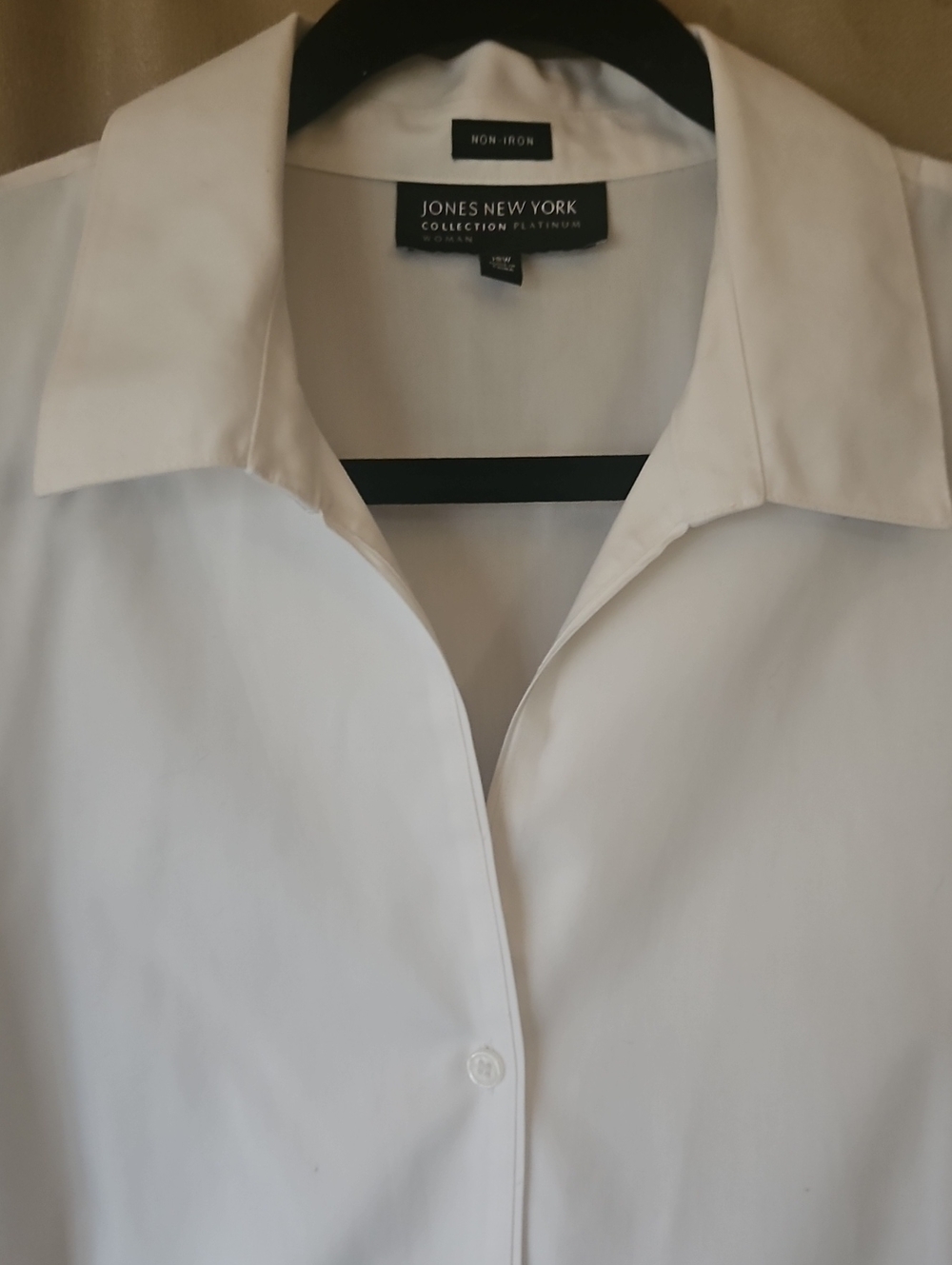 EUC JNY Bright White Top - Picture 3 of 4